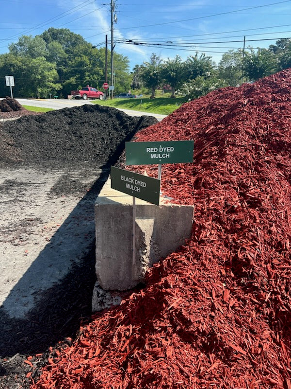 Red mulch