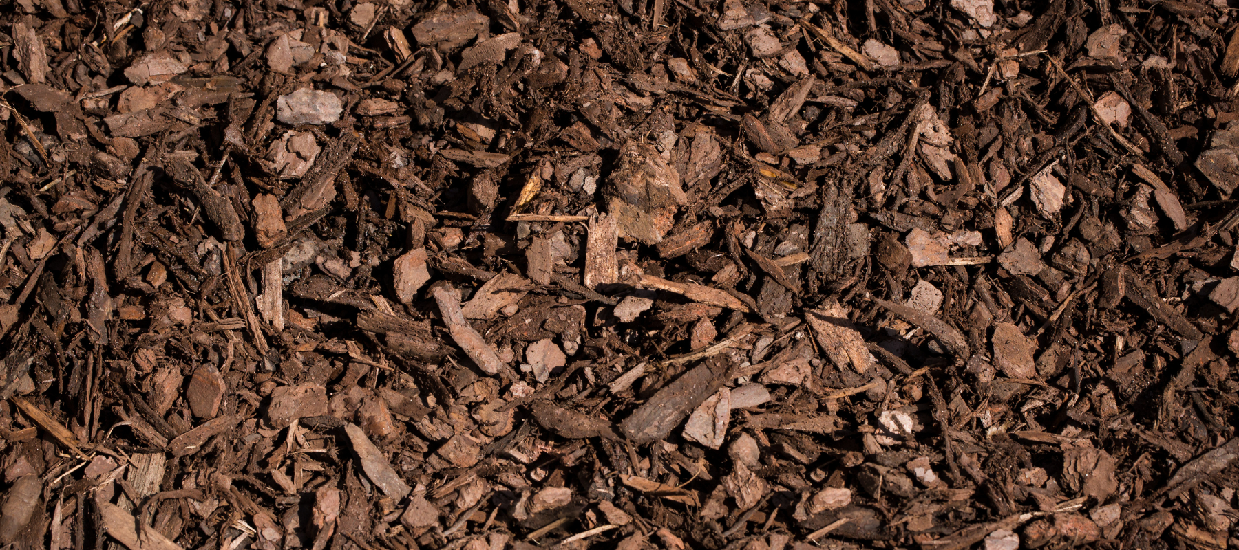 Brown mulch